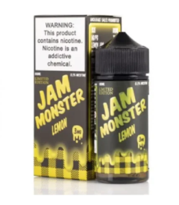 Lemon Jam E-Liquid Jam Monster 100ml Vape Device